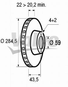 FIAT Marea ΔΙΣΚΟΠΛΑΚΕΣ ΕΜ.ΑΕΡ