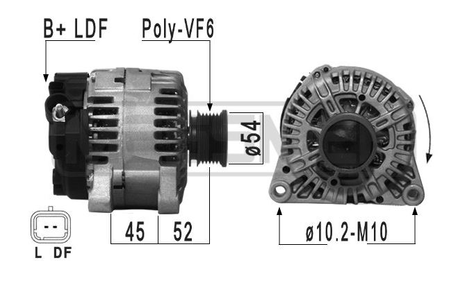 Δυναμος Citroen C-Crosser
