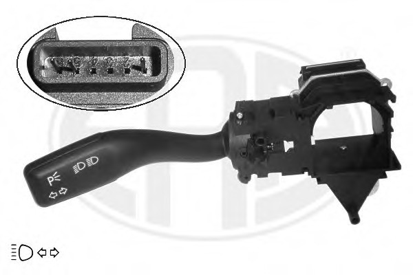 Διακοπτης Φωτων/Υαλοκαθ/ρων Audi A4