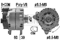 Δυναμος Porsche CAYENNE
