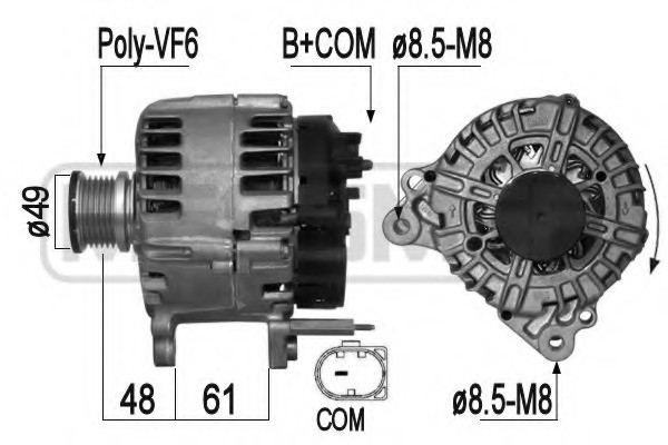 Δυναμος VW CRAFTER 30-35