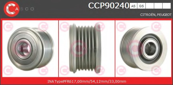 Τροχαλια Δυναμο Peugeot EXPERT