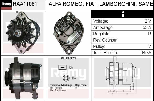 Δυναμος Fiat Ducato